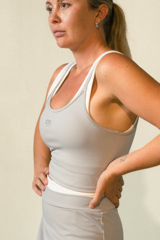 Dual Motion Axis Twin Top Grey