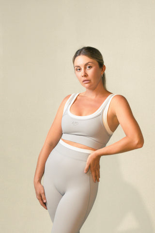 Dual Motion Axis Leggings Grey