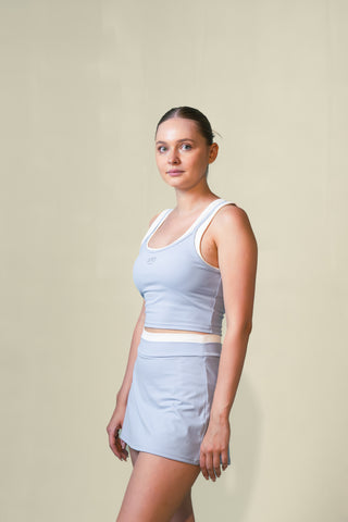 Dual Motion Axis Skirt Blue