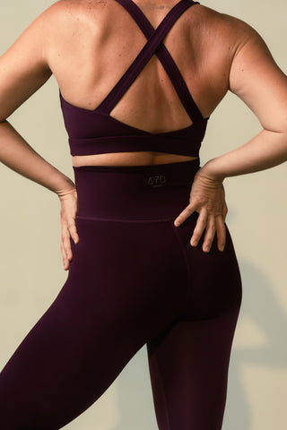 Pure Base Contour Leggings Violet
