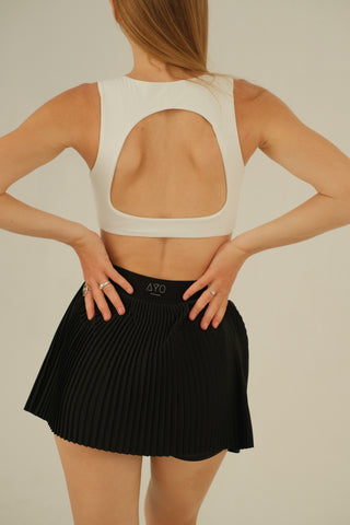 Muse Pleated Mini Black