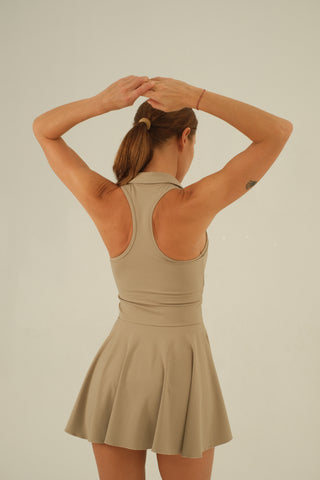 Aris Dress Sand