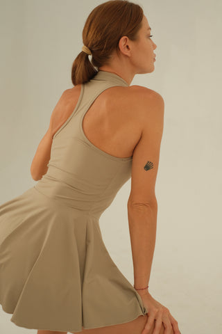 Aris Dress Sand